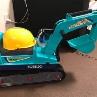 KOBELCO ショベルカー ユンボ ヘルメット付き