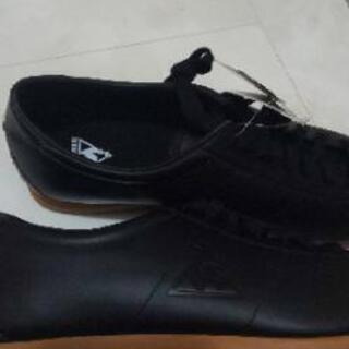 ルコック スニーカー 黒の画像