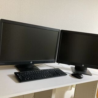 HP23インチモニター　P232 ２台