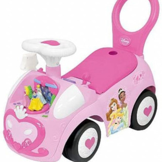 ディズニープリンセス　アクティビティ　ライドオン　乗用玩具　手押し車