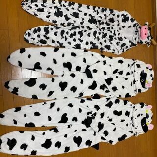 牛　着ぐるみパジャマ3点セット