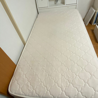 【お取引中】収納付シングルベッド
