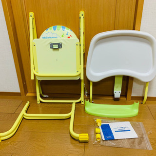 KATOJI カートジ 2way折り畳みベビーチェア　ワンワンの画像