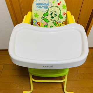 KATOJI カートジ 2way折り畳みベビーチェア　ワンワンの画像