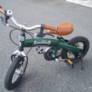 [送料込み/限定色] へんしんバイク　フォレストグリーン 12インチ え！？わずか30分で自転車デビュー！ へんしんバイクForest