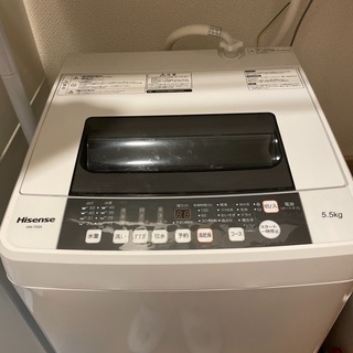 【2017年購入】全自動洗濯機（Hisense）5.5kg HW...