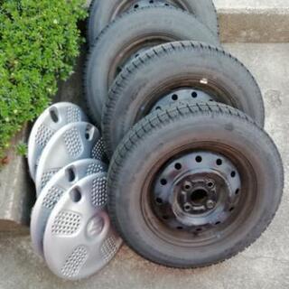 【中古・再値下げ】冬タイヤ　145/80R13 75Q　TOYO...