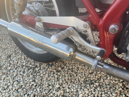 gb250 クラブマン　ペイトンプレイス　マフラー　コワース　バックステップ