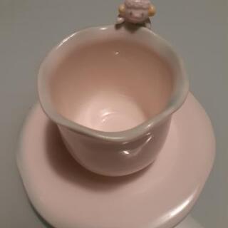 ピエロのティーカップ　ファンシー食器　の画像