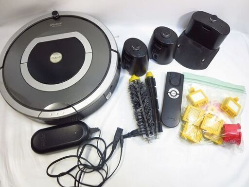 訳あり！ルンバ iRobot 780 未使用の付属品付き Roomba 充電器 リモコン ローラー フィルター