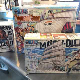 【新品未開封】ワンピース プラモデル、フィギアセット