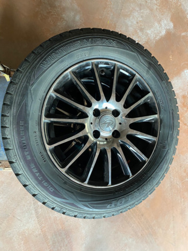アルミホイール付 スタッドレスタイヤ 195/65R15 DUNLOP WINTER MAXX