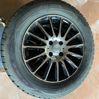 アルミホイール付 スタッドレスタイヤ 195/65R15 DUN...