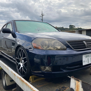 極上車両入庫トヨタマークⅡ ターボ 純正5速JZX110 IR-V 車検