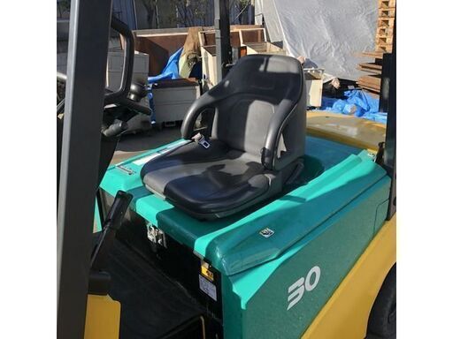 3トン　バッテリーフォークリフト　ハイマスト　5.7ｍ　FSV(フルフリ・三段マスト)　使用少ない!!