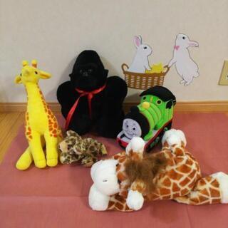 動物のぬいぐるみ