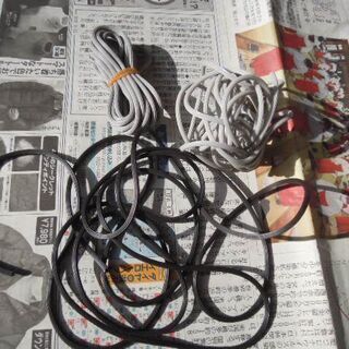 網戸　網押えゴム　2.8mm　ダイオ化成　ブロンズ　7.5m×3個　とあまりの画像