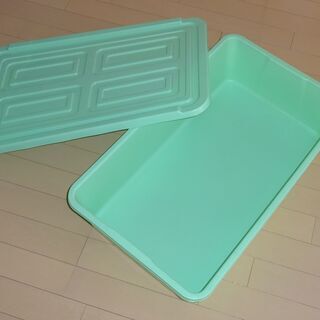 *****決まりました****収納ケース（衣装ケース・クローゼット・押し入れ等に）4個の画像