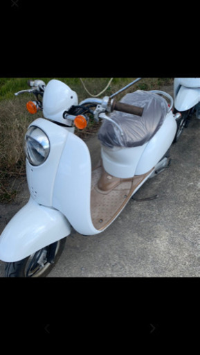 原付　シート破れあり