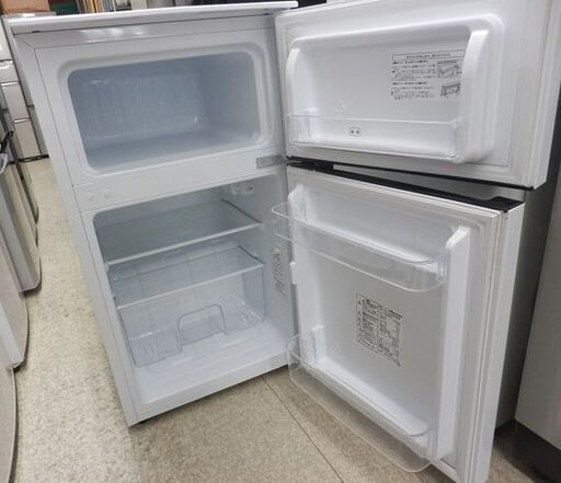 冷蔵庫 93L 2018年製 ハイセンス 93L HR-B95A 2ドア 100Lクラス  白 コンパクト ２ドア Hisense  