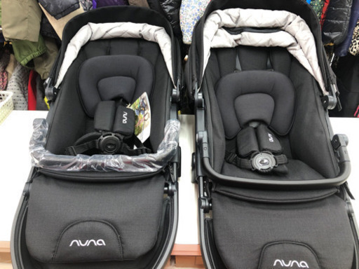 カトージ　KATOJI　ヌナ　nuna　デミグロウ　ベビーシート　with　isofixベース付き　双子　年子　ベビーカー