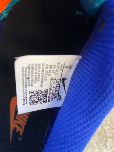 【中古】NIKE◆COURT VISION LO SL/CD5465-003/27cm/ブラック/レザー/中古【シューズ】