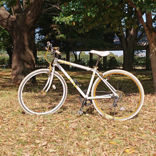 LIG MOVE 700C クロスバイク シマノ7段変速 ホワイト