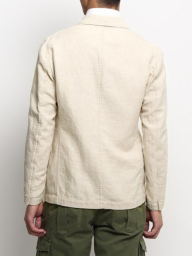 【タグ付き・未使用】LARDINI ショールカラー　ダブル　ジャケット　50