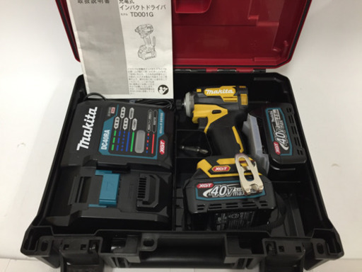 マキタ 40Vmax充電式インパクトドライバ TD001GDX 未使用品 L14-02