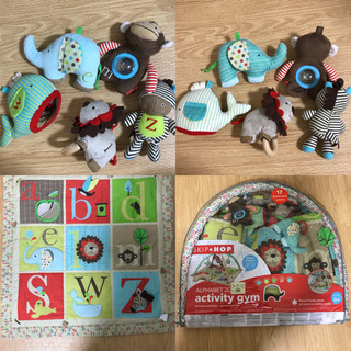 【取引中】skip hopプレイマット　ベビージムの画像