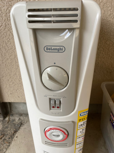 デロンギオイルヒーター　　071221TEC