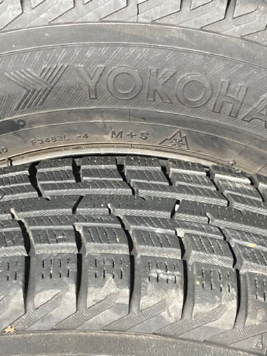 冬タイヤ格安　145/80R13 4本　①
