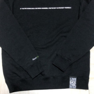 backchannel バックチャンネル　オフィシャルロゴ　スウェットの画像