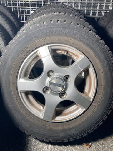 冬タイヤ　格安　145R12 6PR LT 4本　⑥