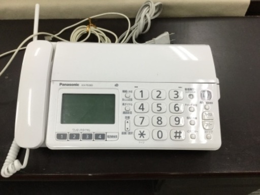 【12/15確約済み】【格安❗️】パーソナルファクス KX-PD383DLE1 電話