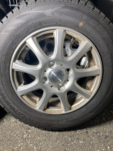 冬タイヤ　値下げ！　格安　145/80  R13 4本　⑦