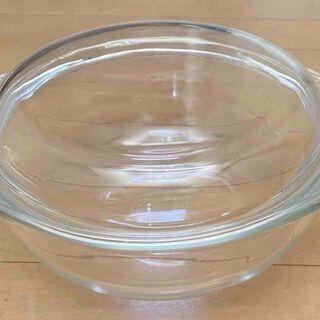 欧米では有名ブランド、pyrex（パイレックス）のガラス製スチー...