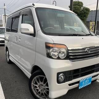 軽158[カーズ大阪]【全国陸送10.000円～】19年アトレーワゴン“カスタムターボＲＳリミテッド”！ＥＴＣ♪ＨＩＤ♪タイミングチェーン♪の画像