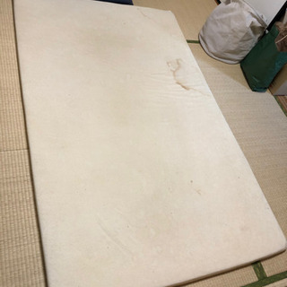 セミダブルベッド＋厚さ8cm低反発マットレスの画像