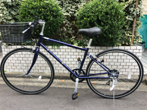 ノーパンク自転車　イギリスブランド:Rover(ローバー)  ノーパンクタイヤ クロスバイク