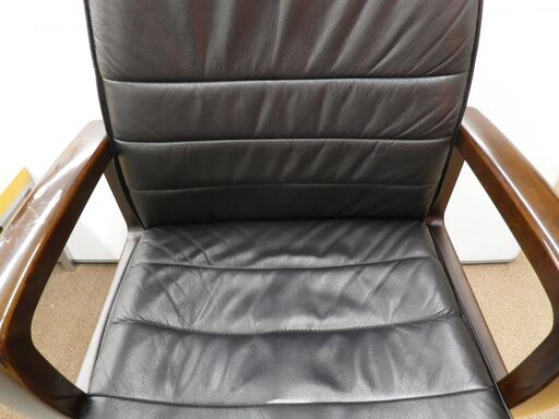 お値下げ！内田洋行 高級チェア ハイバック エグゼクティブチェア EX-715 本革 OAチェア 昇降チェア 椅子 札幌 西岡店