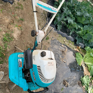 クボタトラクター　耕運機の画像