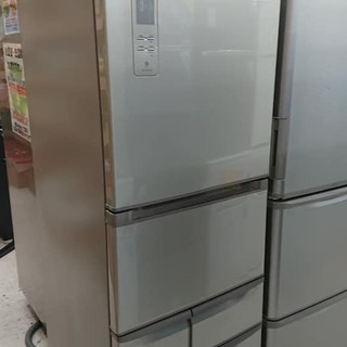 【クリーニング済】東芝427L　5ドア冷凍冷蔵庫「GR-E43G」（2012年製）