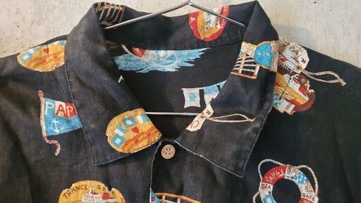 Papas/パパス シャツ　長袖　メンズ