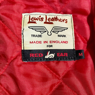 Lewis Leathers x Paul Smith Red Earライダースジャケットの画像