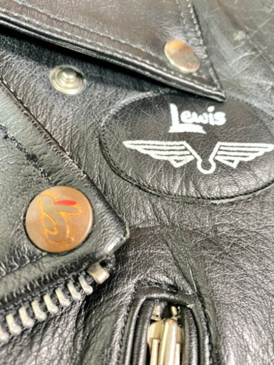 Lewis Leathers x Paul Smith Red Earライダースジャケット