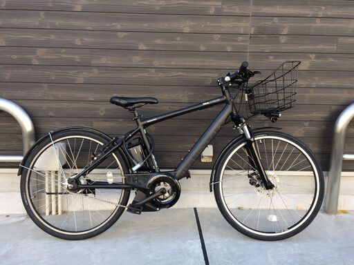 地域限定　ブリヂストン　リアルストリーム　新基準　12,8AH　内装8段変速　黒　パスブレイス　ジェッター　神戸市　電動自転車