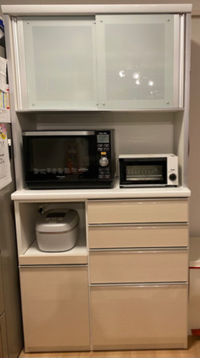 値下げ『取りに来れる方限定』＋CASAレンジボード(食器棚)