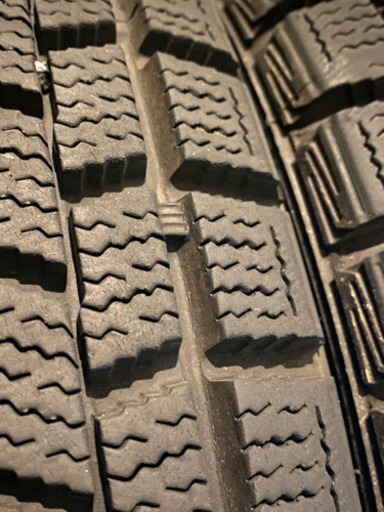 スタッドレスタイヤ　165/55R14 走行少　ホイール付き