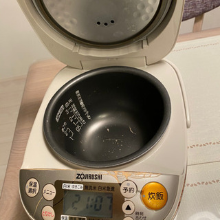 中古　炊飯器　3合炊きの画像